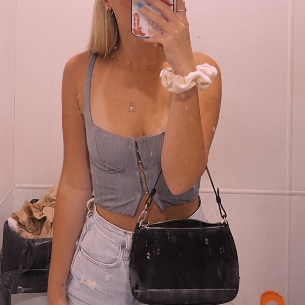 Princess Polly striped crop top